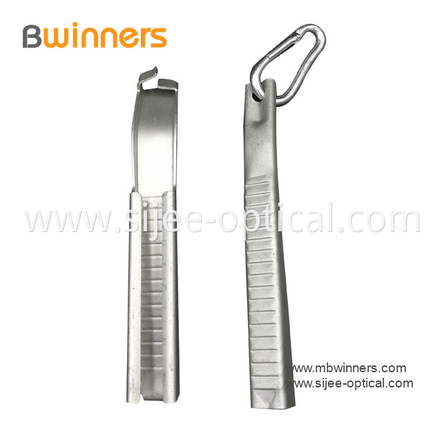 Aluminum Flat Cable Clamp Drop Wire Clip